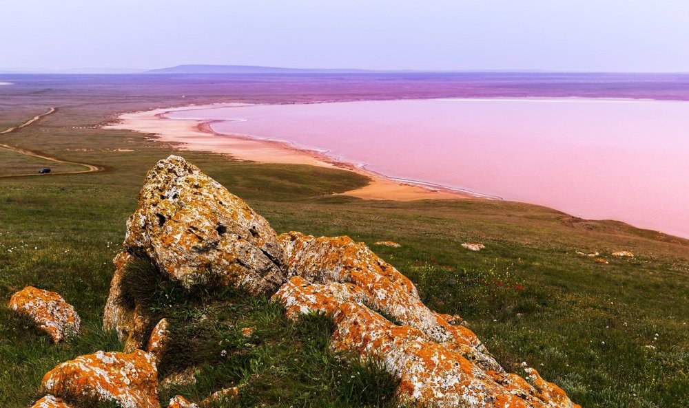 Кояшское озеро в Крыму