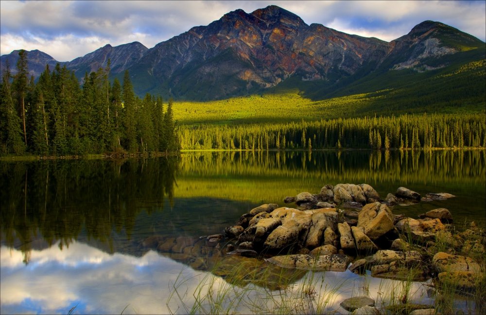 Национальный парк Джаспер Канада фото