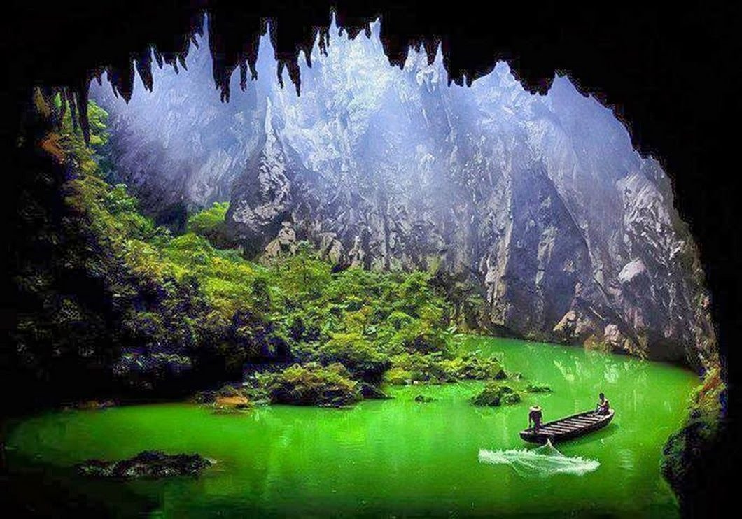 Озеро пещерка