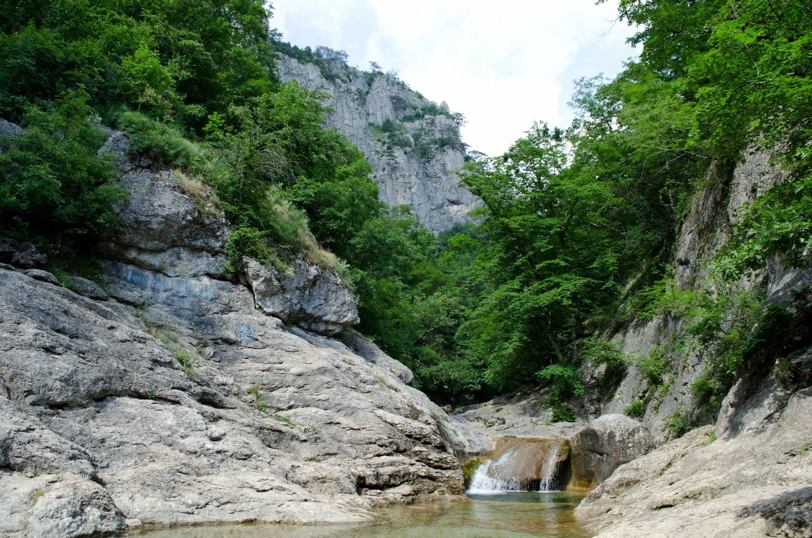 Каньон в Крыму ай Петри