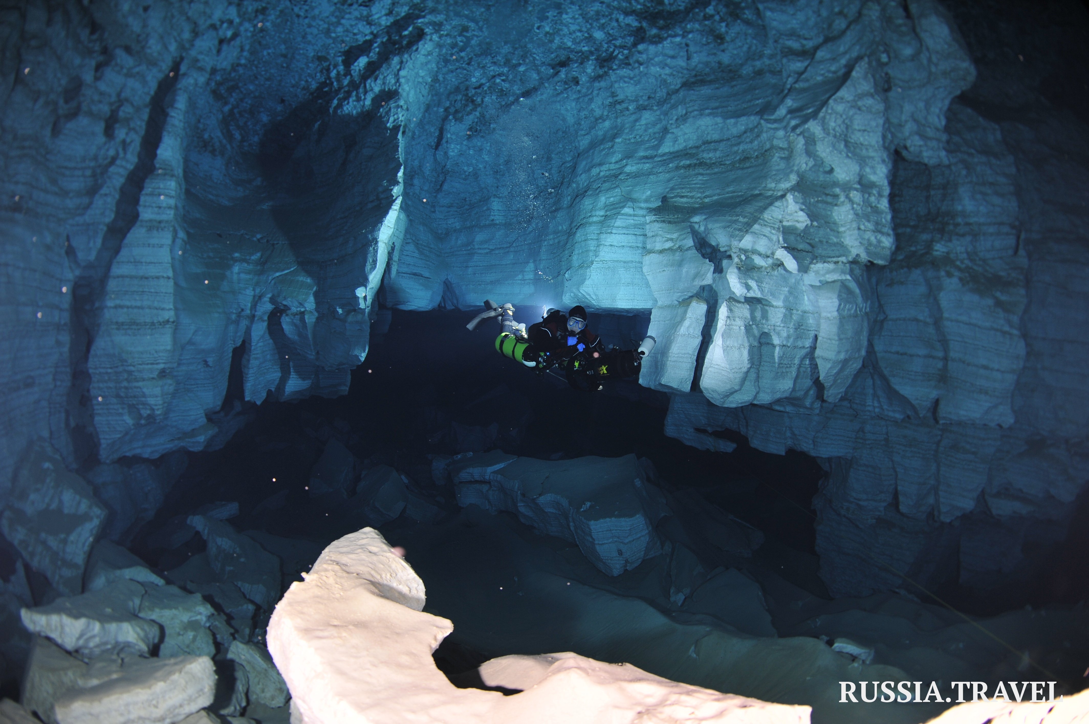 Кунгурская подводная пещера