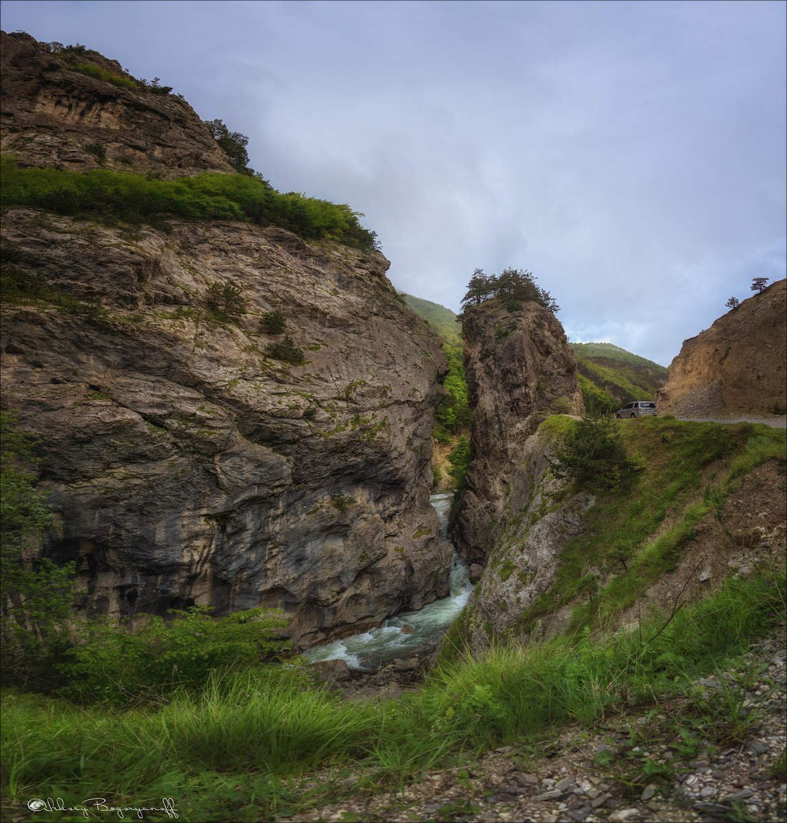 Кадаргаванский каньон Северная Осетия (59 фото) - 59 фото