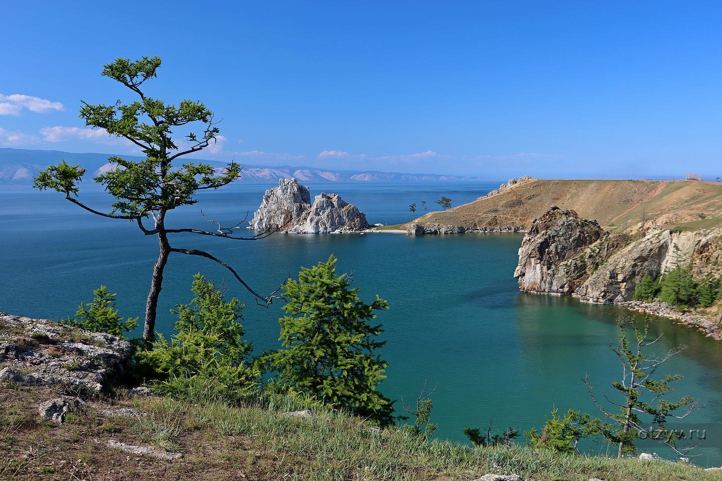 Байкал поселок Хужир зимой