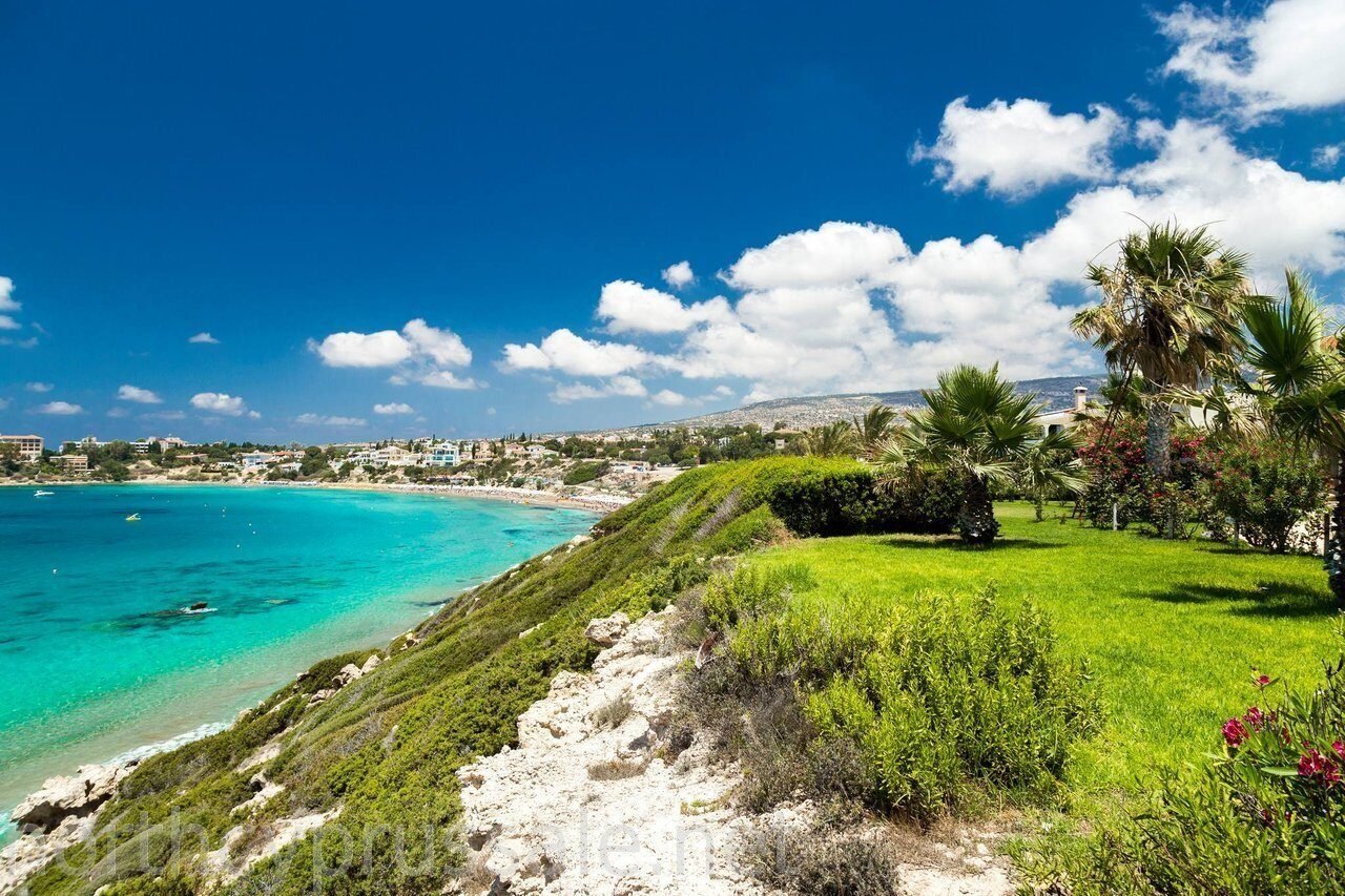 Панорама острова Кипр Обои для рабочего стола 1920x1080