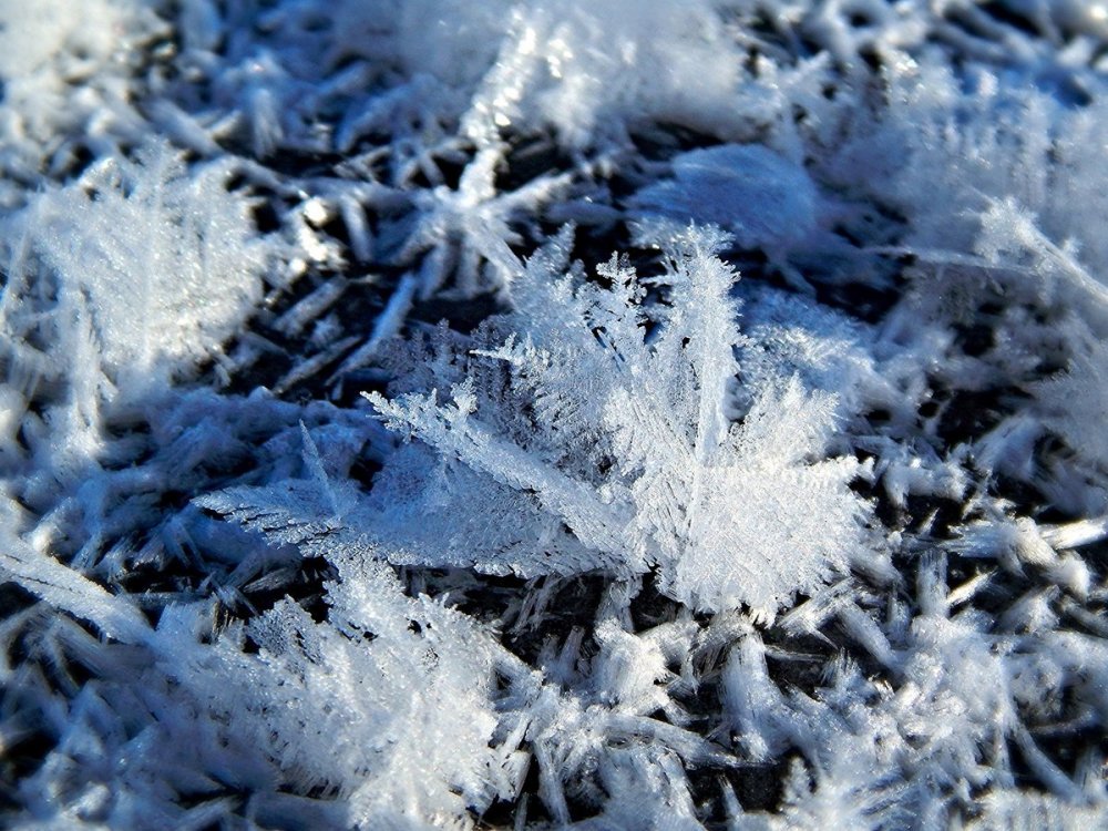 Кристаллики снега