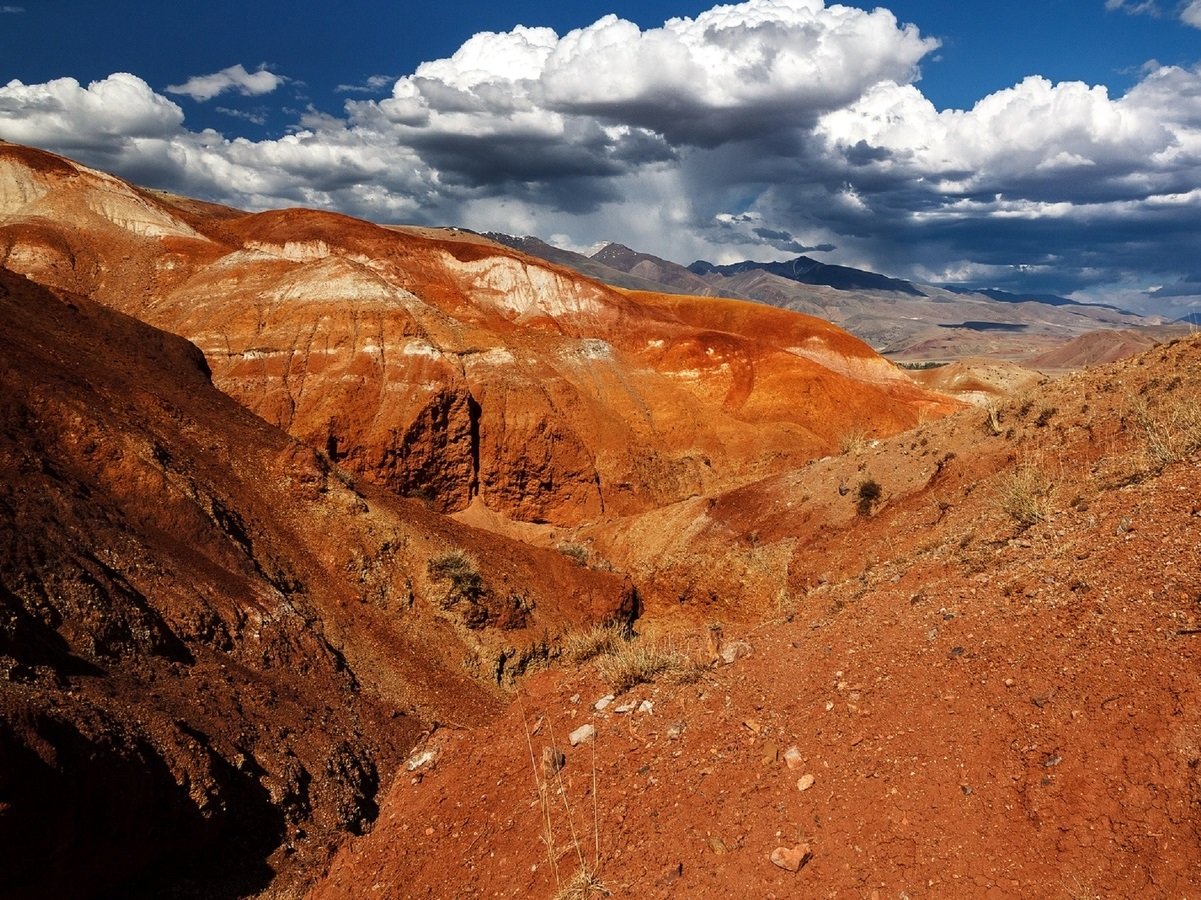 Марсианские горы в горном алтае фото