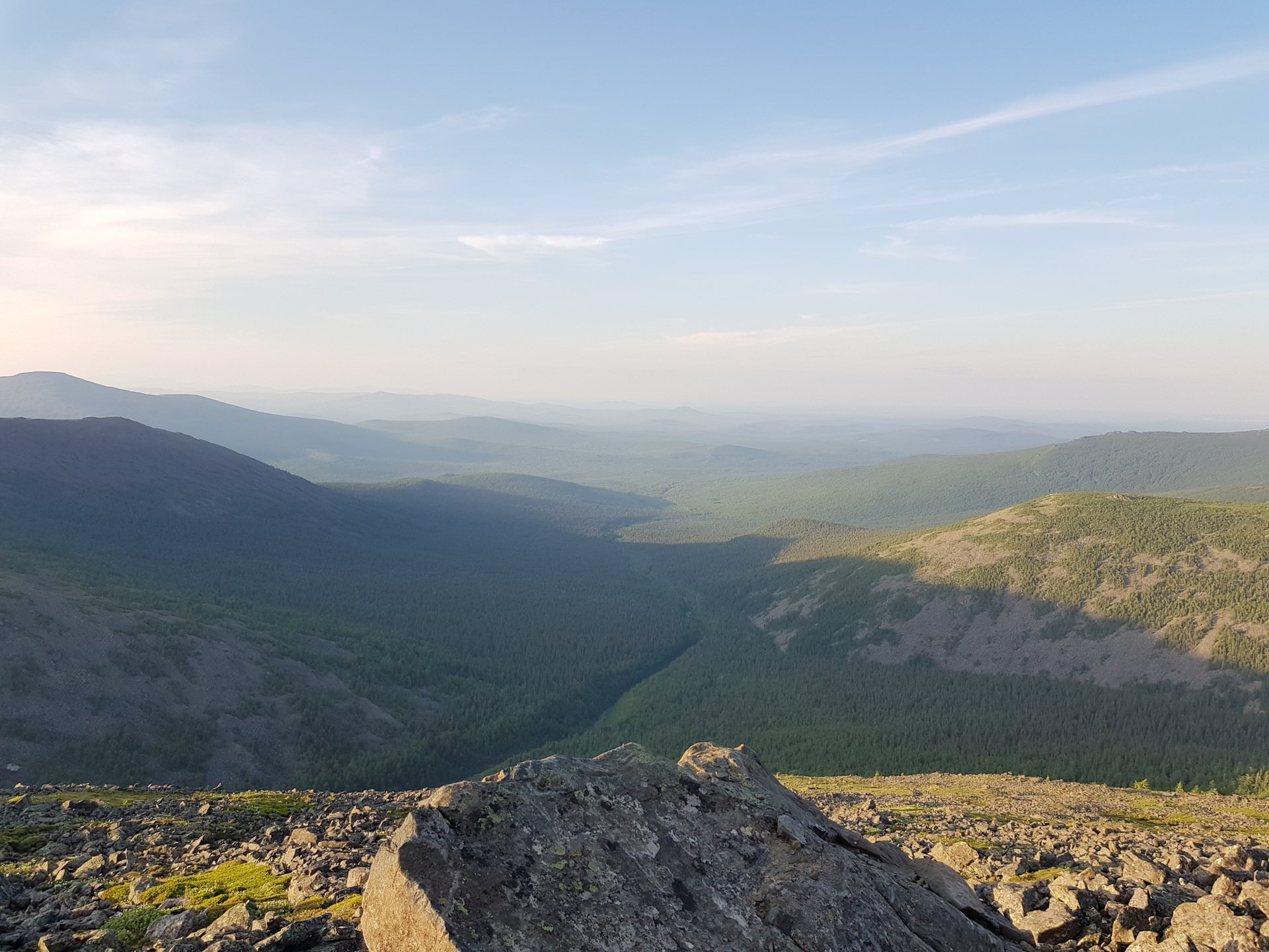 Уральские горы Конжаковский камень