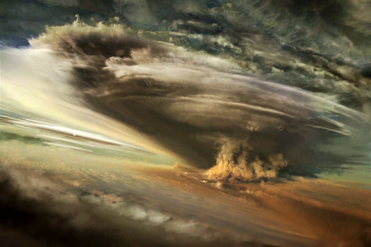 Торнадо на Юпитере