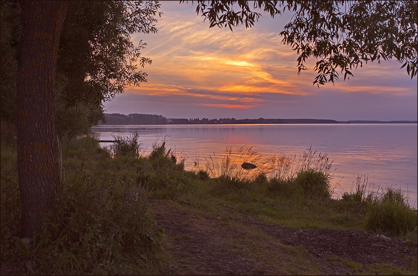 Река Волга в Екатериновке