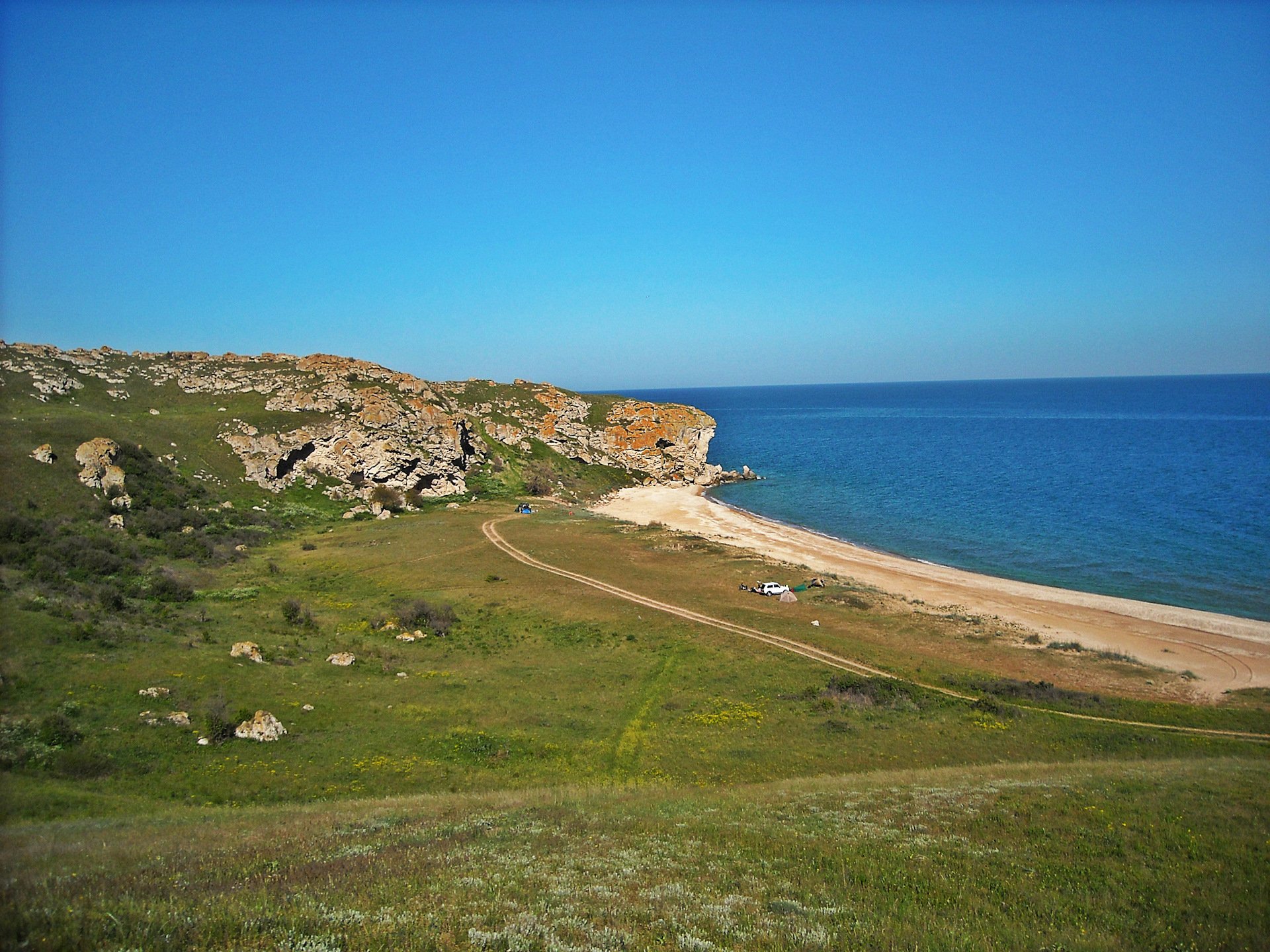 Опукский заповедник Крым пляж