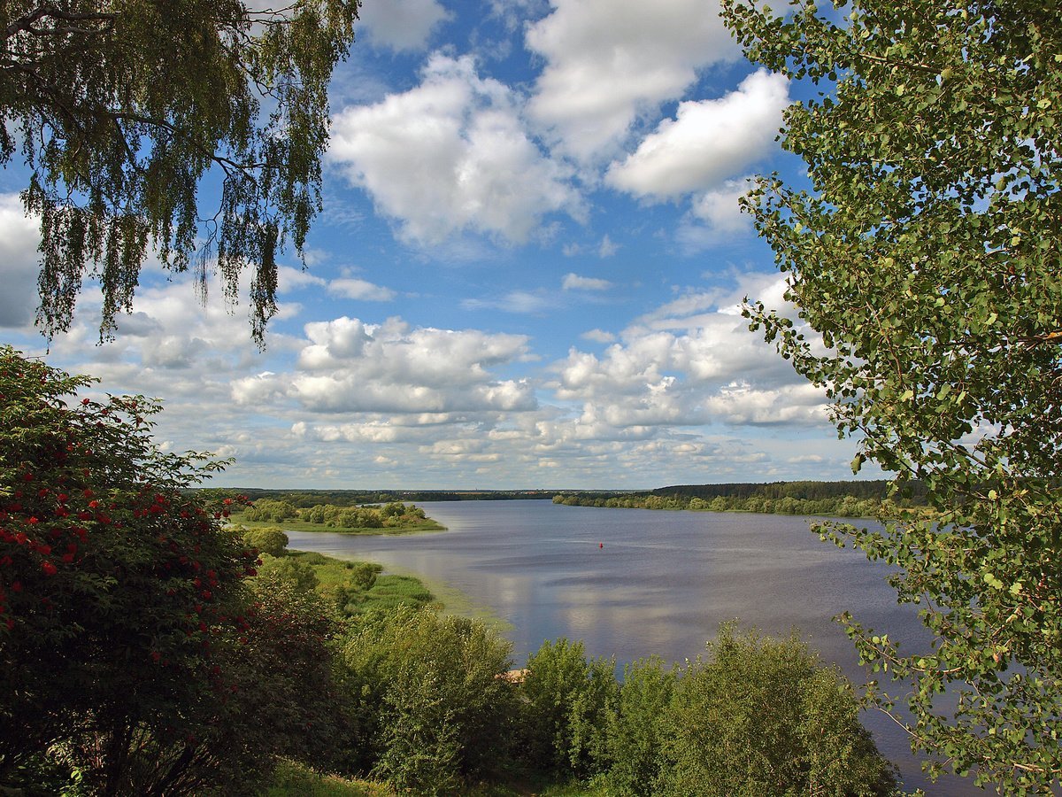Река Волга Пучеж