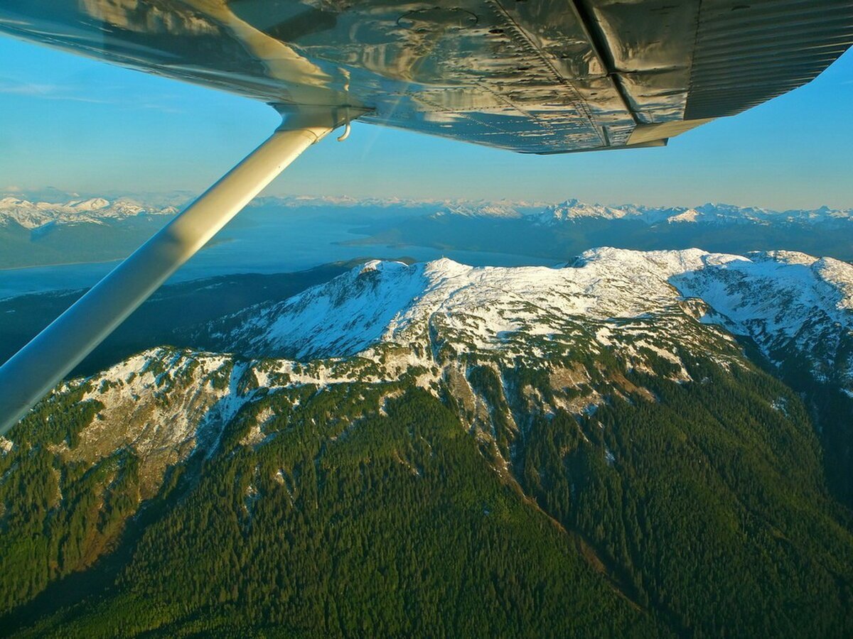 Фото уральских гор с высоты птичьего полета