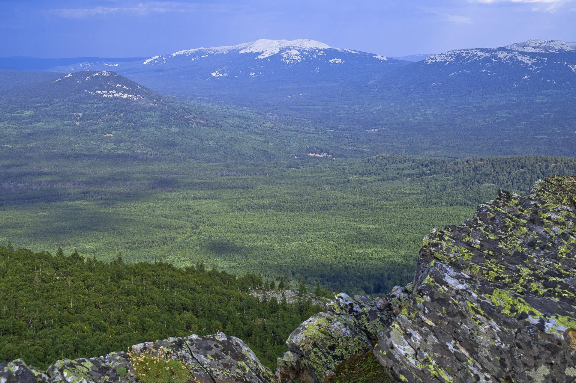 Уральский хребет озёра