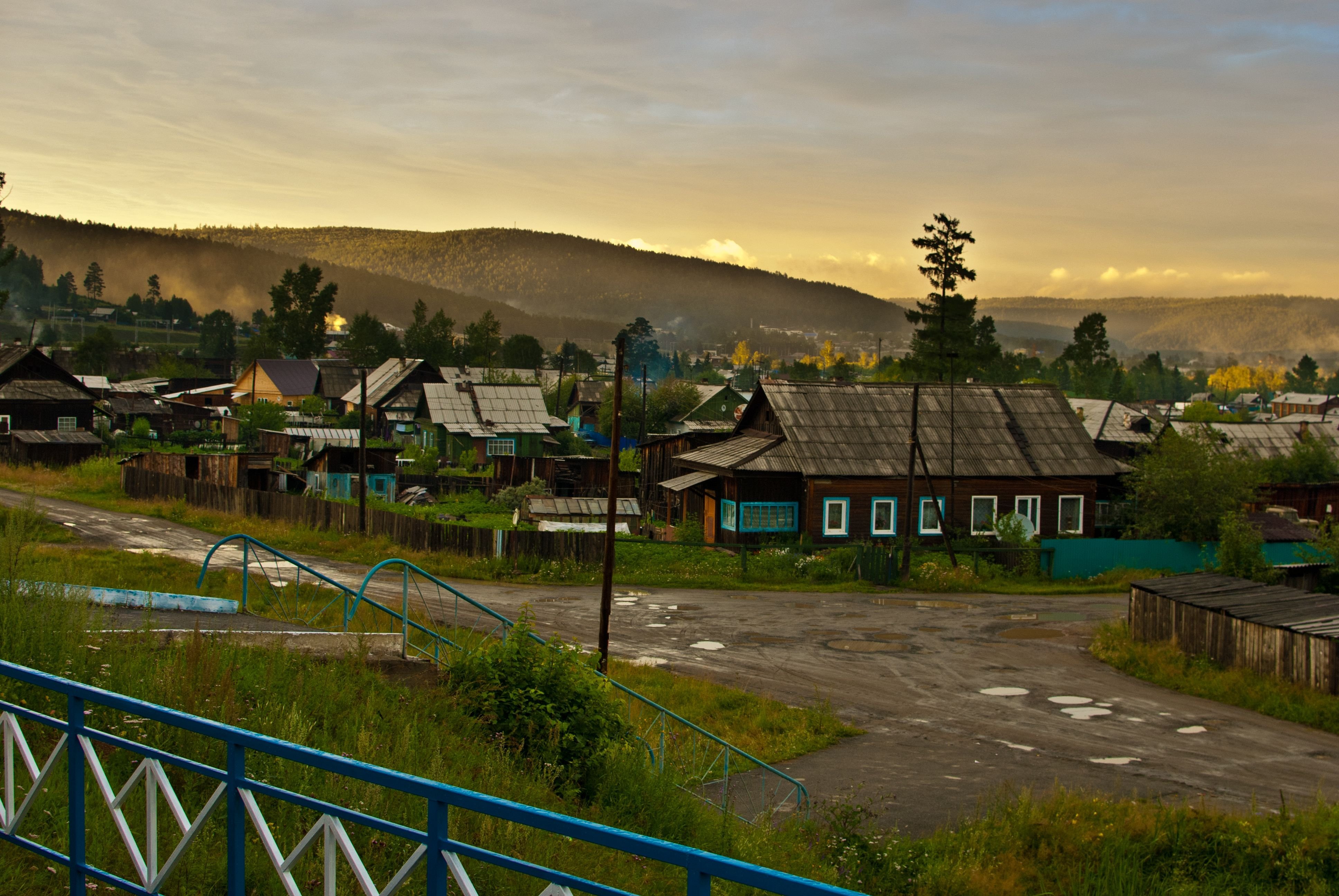 Таежные деревни Красноярского края