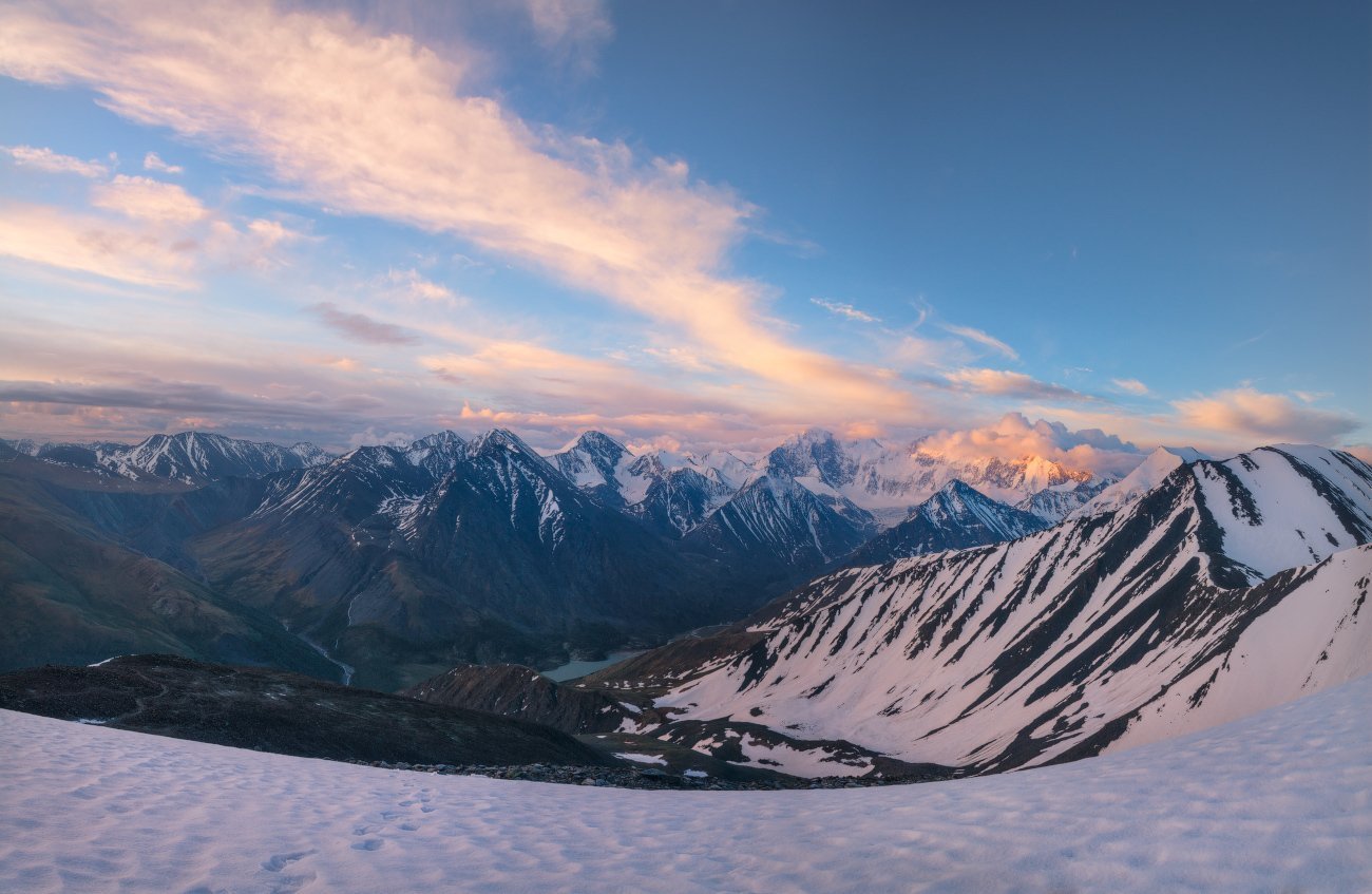 Катунский хребет горные хребты Республики Алтай