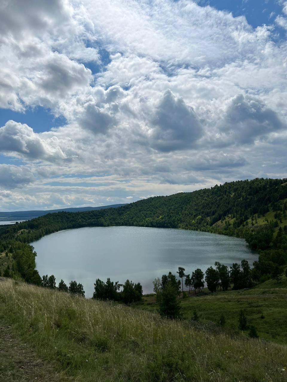 озеро круглое шарыповский