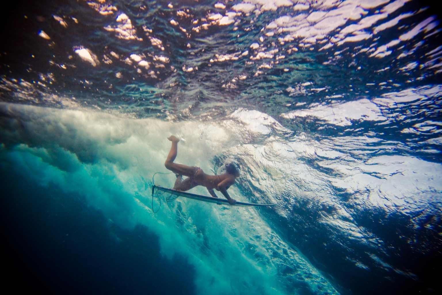 Серфинг под водой