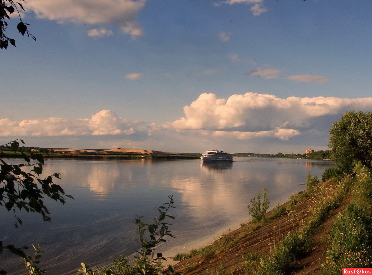 Дубна река Волга