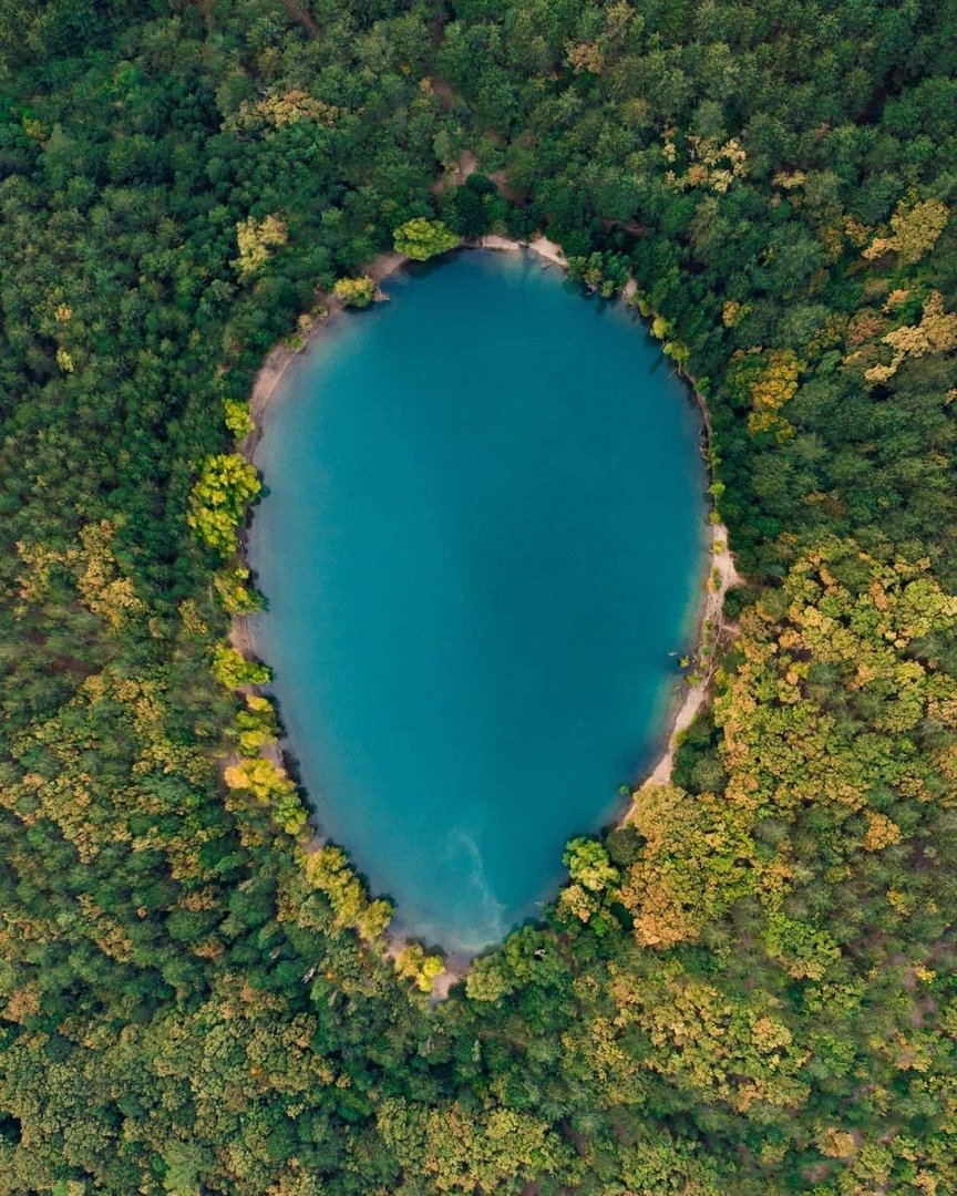 Озеро Юбилейное Крым село Запрудное