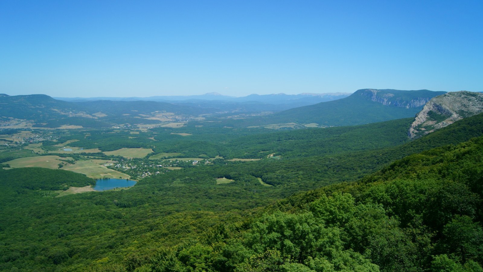 Гора плоская Геленджик