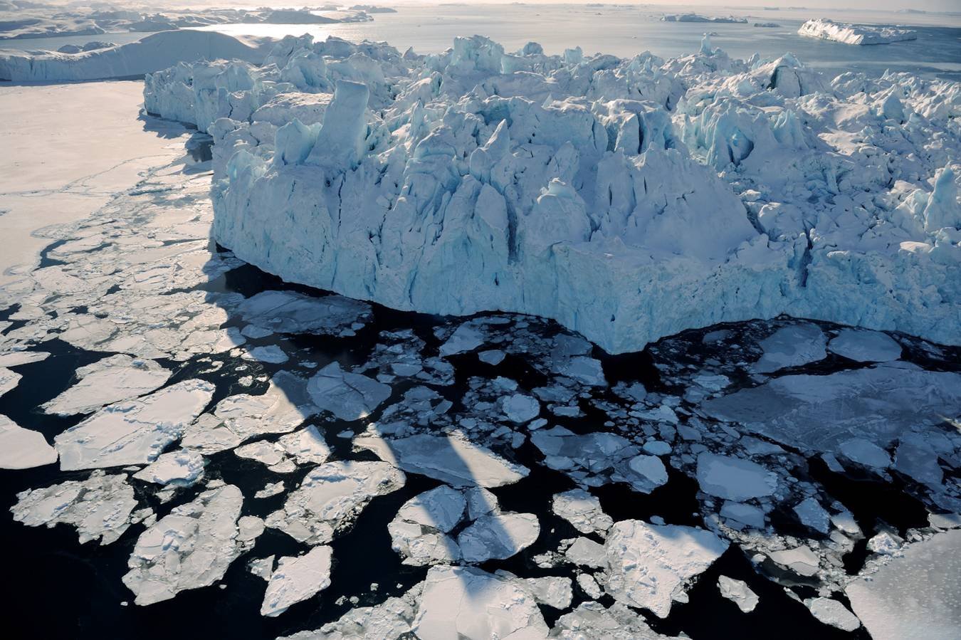 Природные изменения ледников