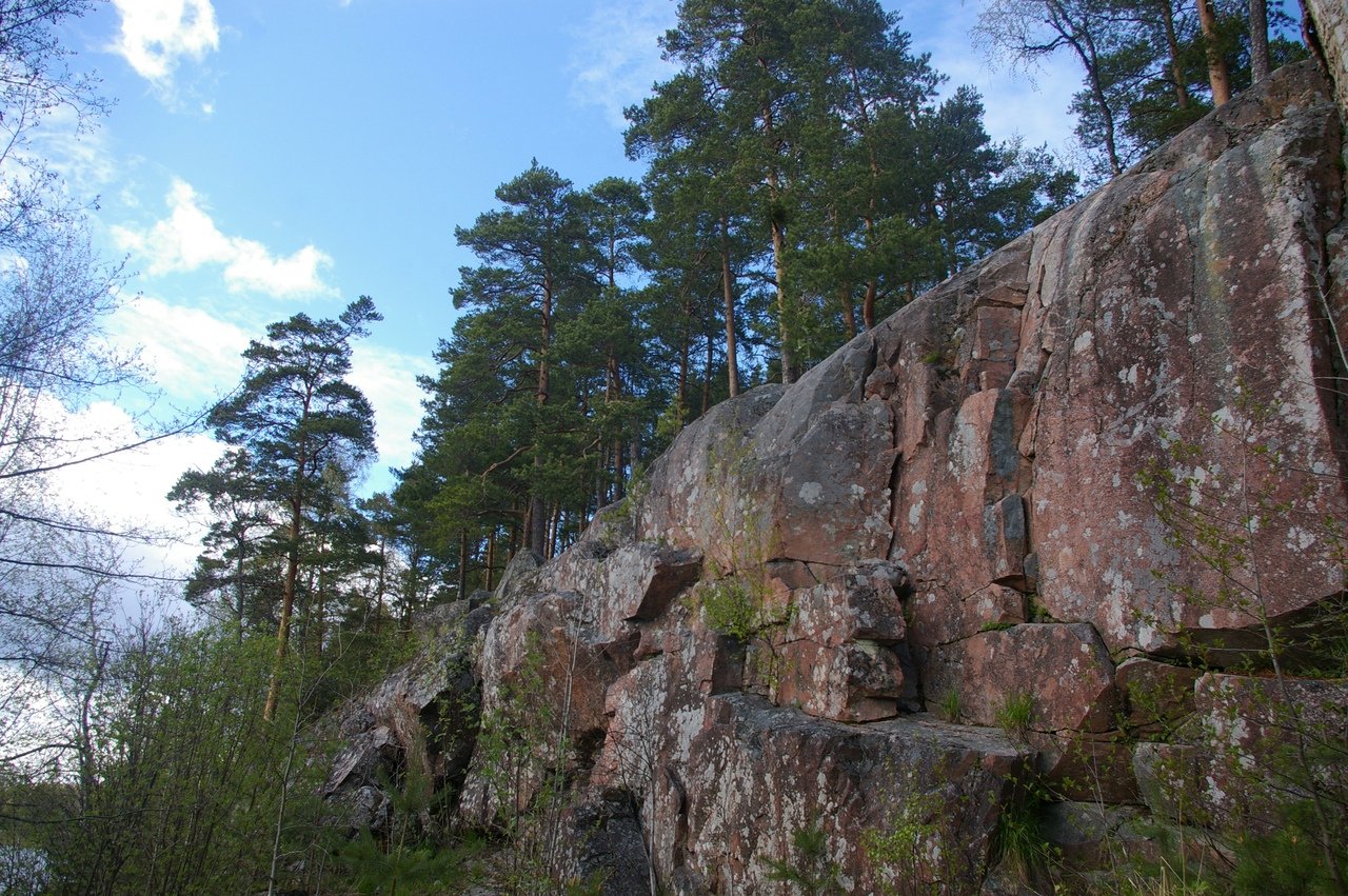 Малые скалы Приозерск