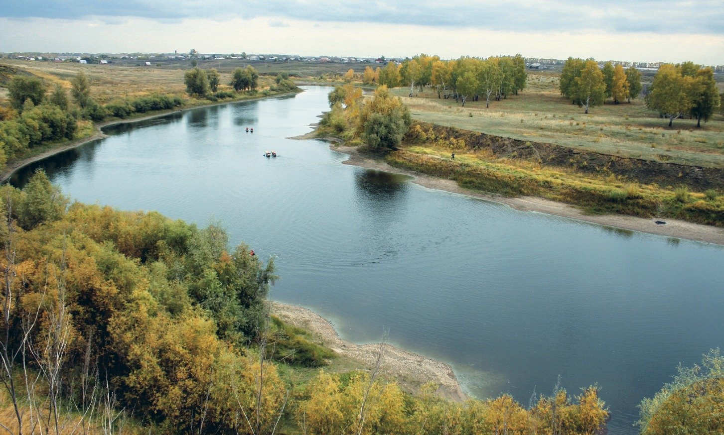 Река Карасук Новосибирской области