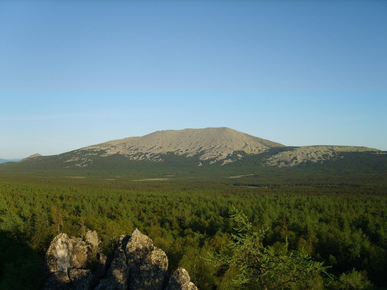Гора Иремель в Башкирии