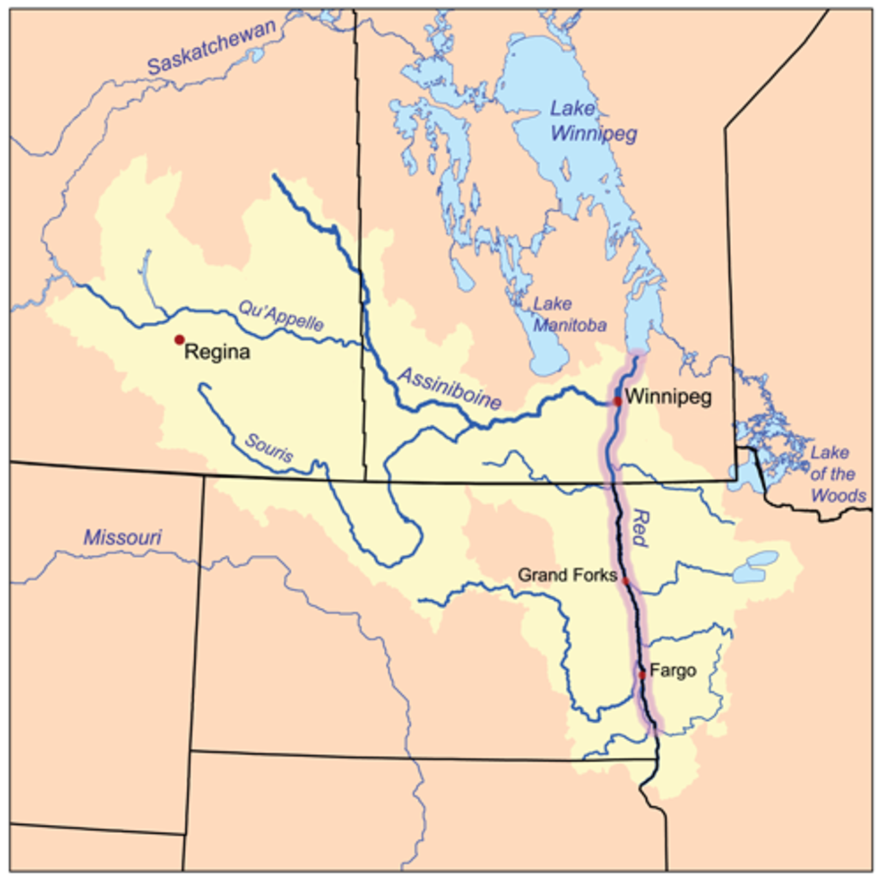 Река нельсон северная америка. Река ред Ривер на карте Северной Америки. Ред Ривер река на карте Северной. Река Виннипег на карте Северной Америки. Река ред-Ривер Миннесота.