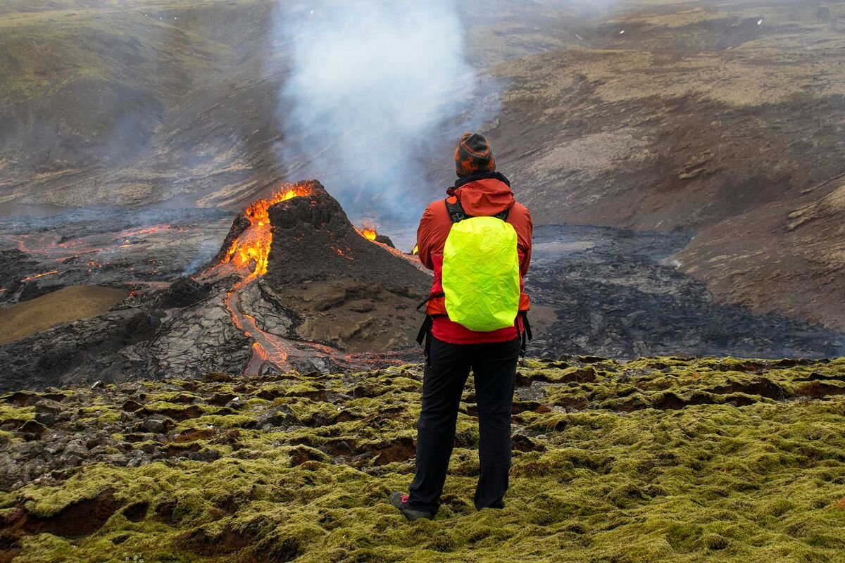 Последнее извержение вулкана в Исландии