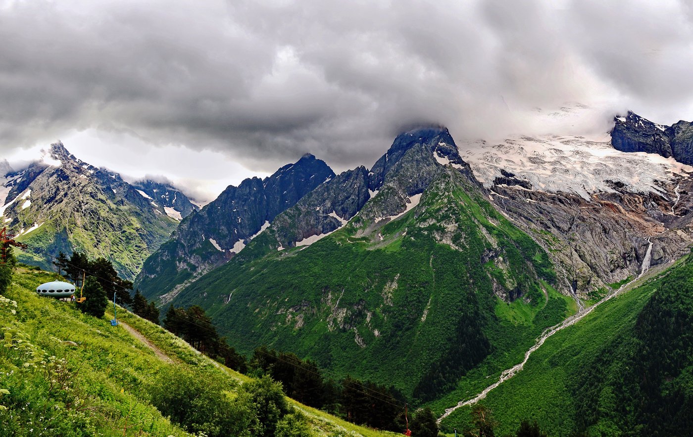 Летний домбай фото