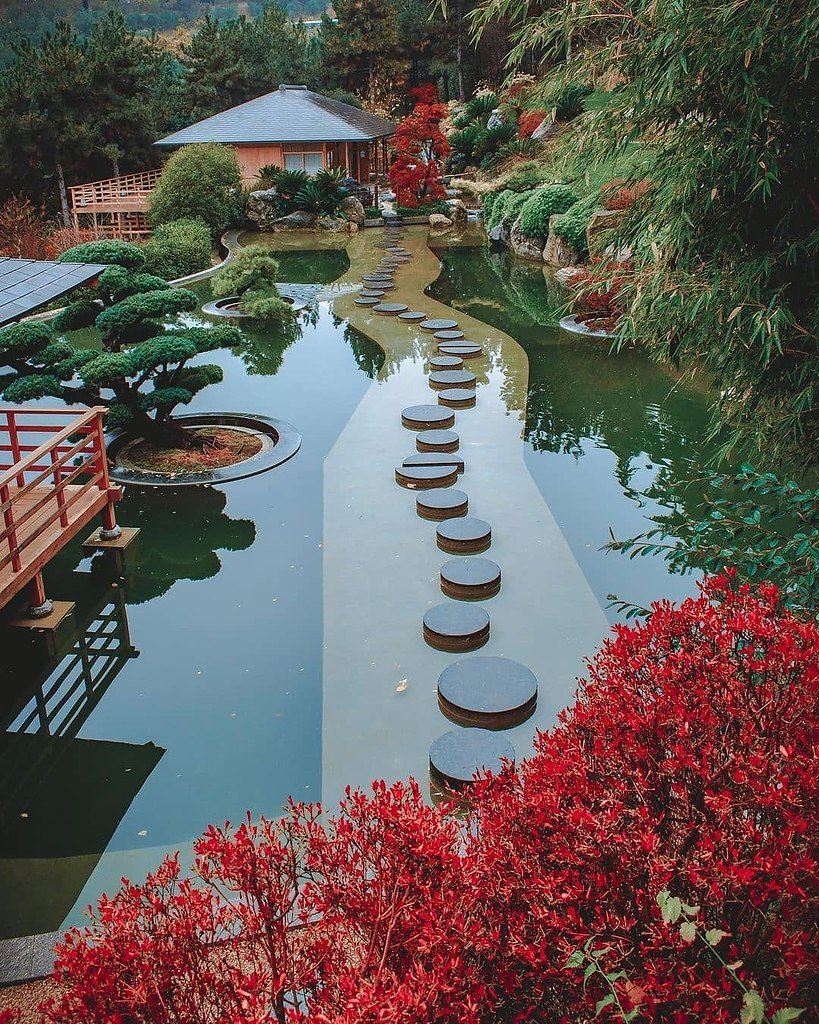 Парк Айвазовское Партенит японский сад