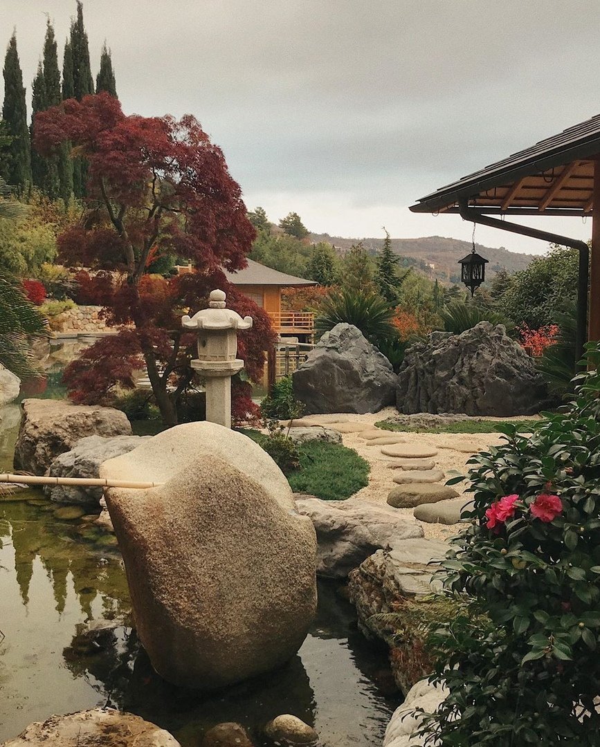 Японский сад релакс