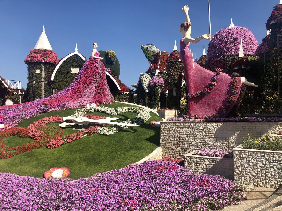 Парк цветов Dubai Miracle Garden