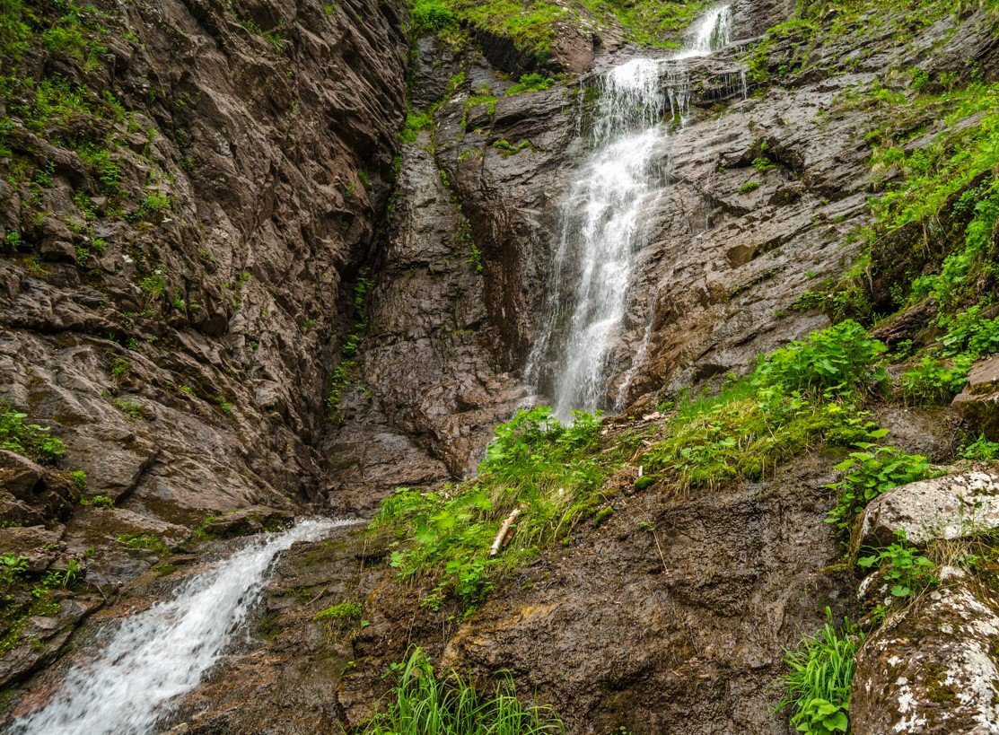 Казачий водопад Архыз