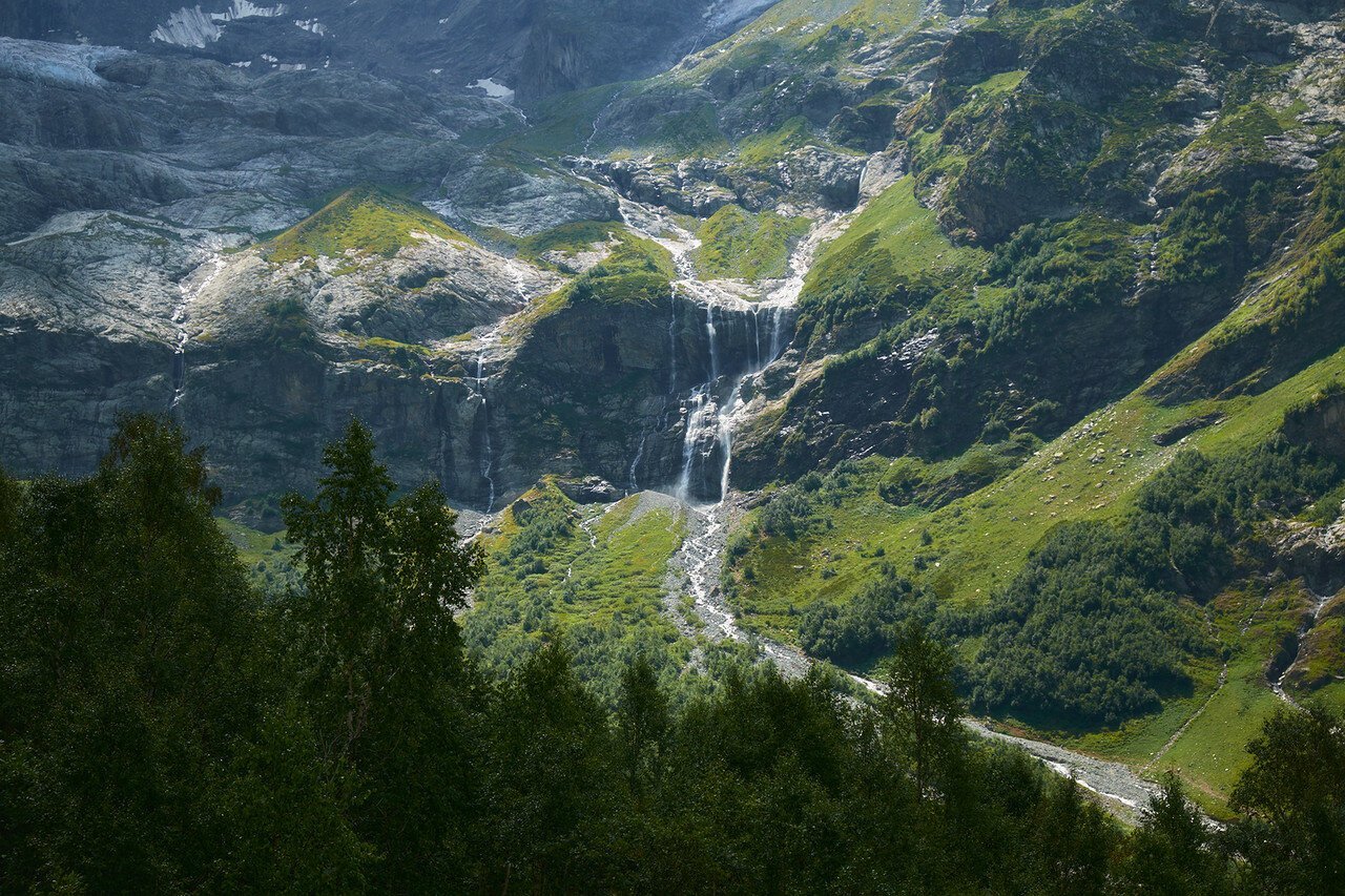 Архыз водопады