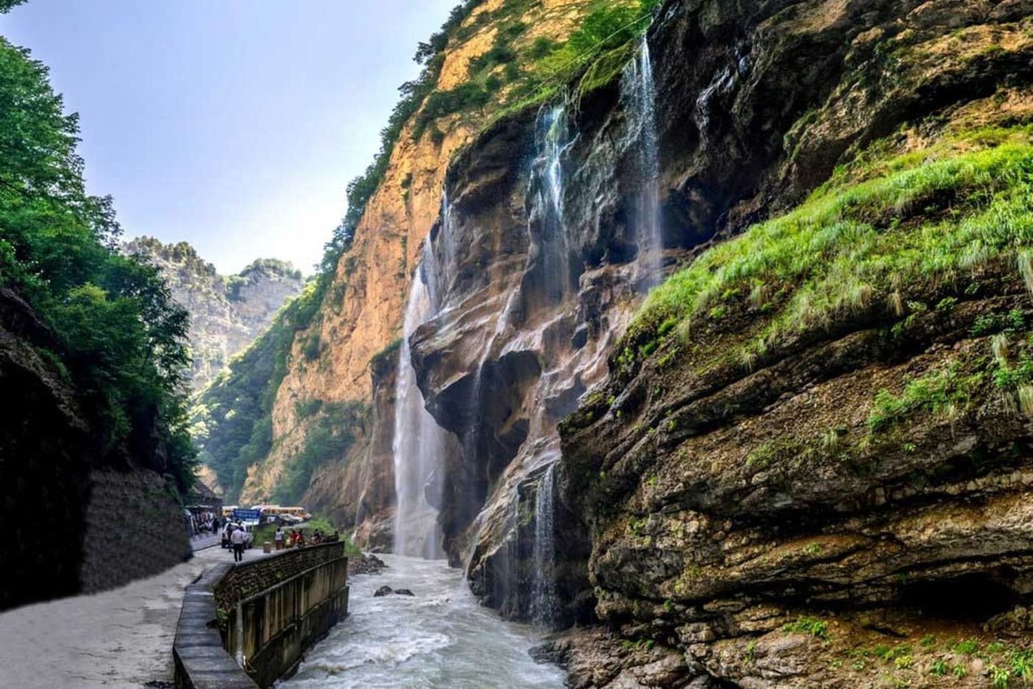 Чегемские водопады чегемское ущелье (77 фото) - 77 фото