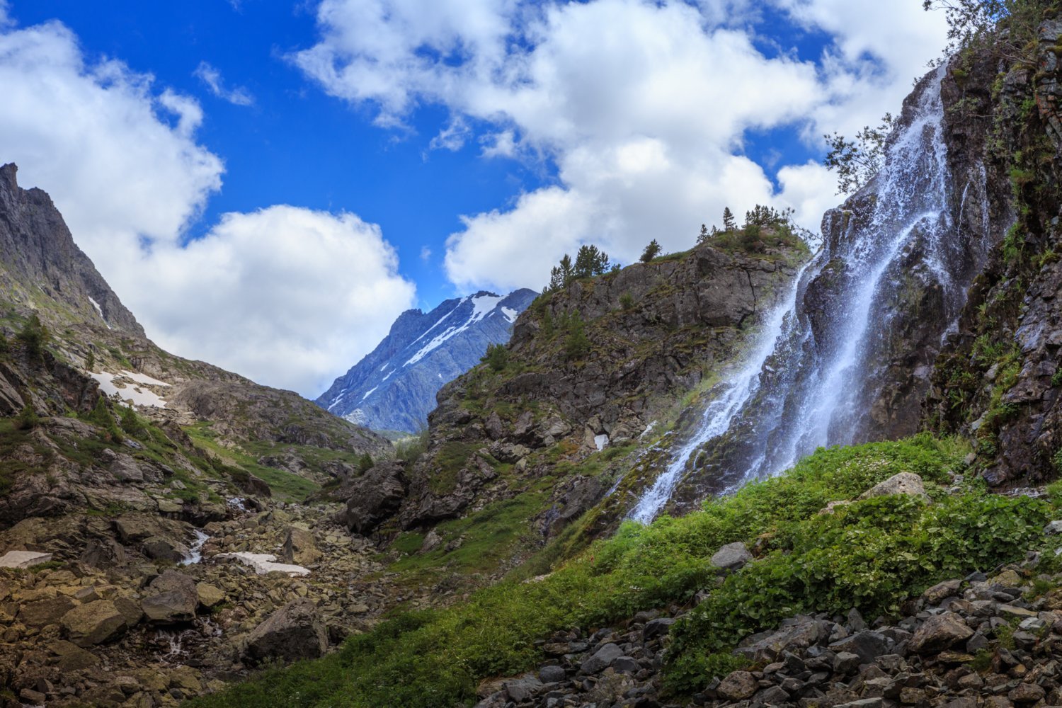 Осетия Софийские водопады