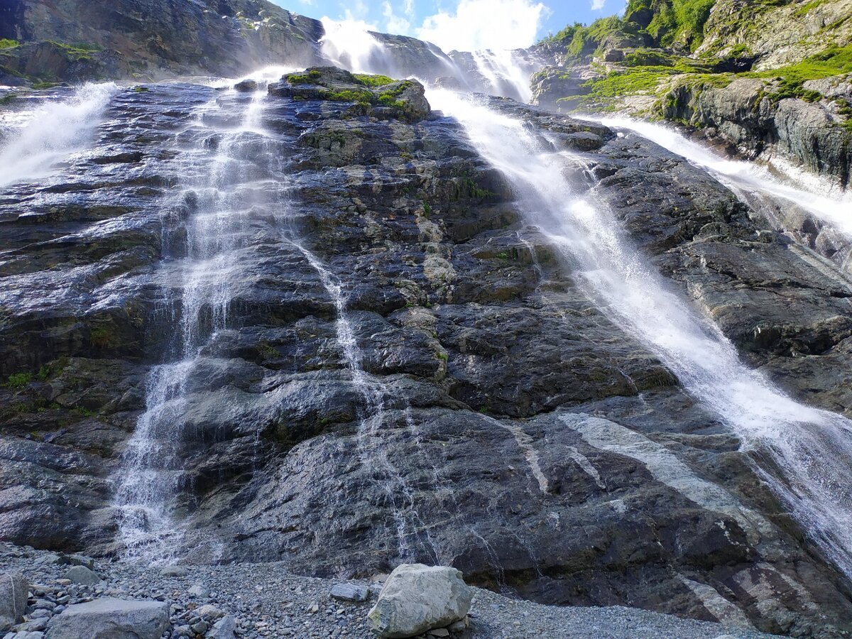 Софийские водопады в Архызе