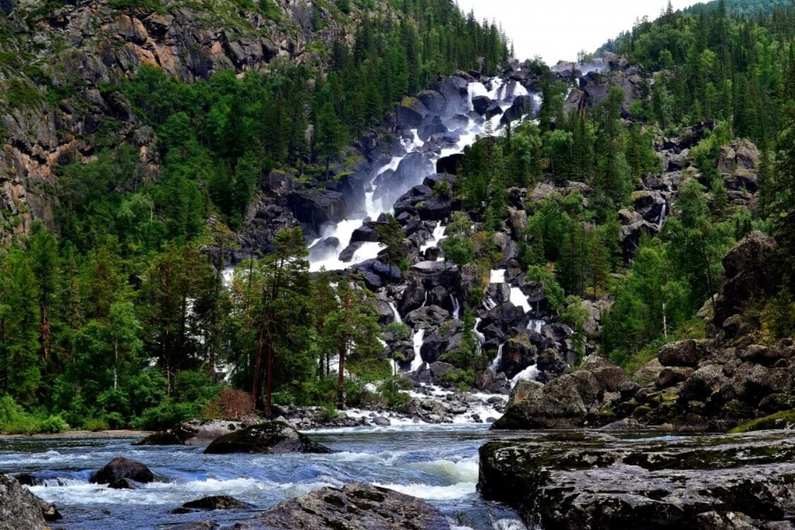 Водопад Учар Алтай