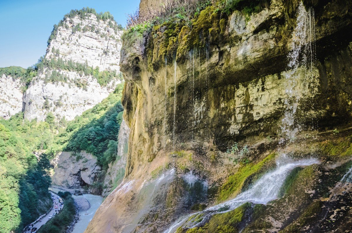 Водопады чегем фото