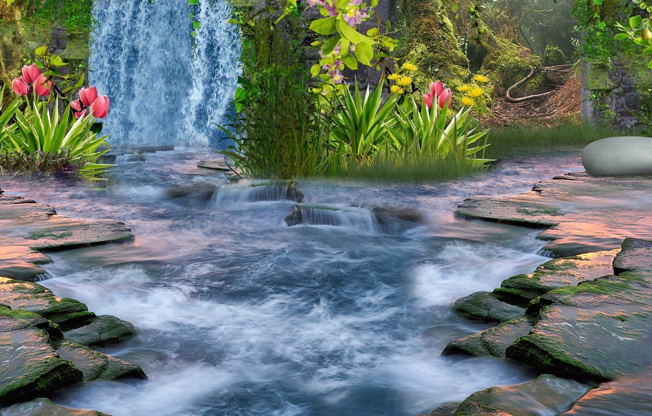 фото водопадов высокого качества