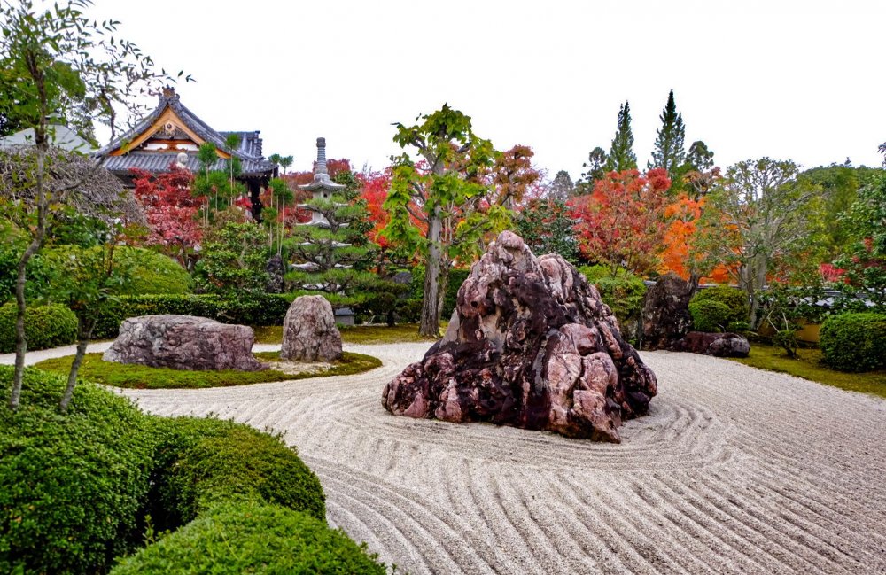 Сад семи камней Япония