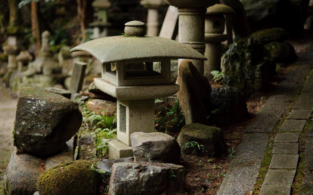 Сад камней Япония Киото