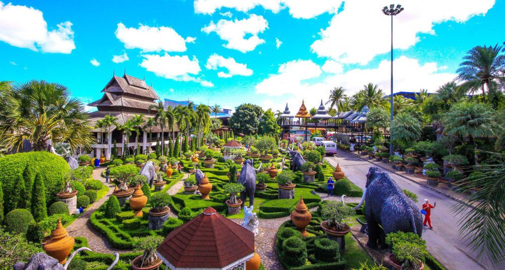 Ботанический сад Таиланд Паттайя