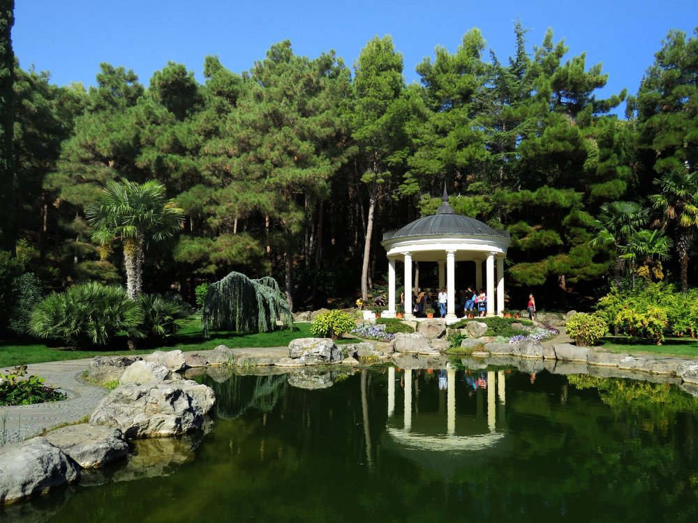 Партенит Крым японский сад