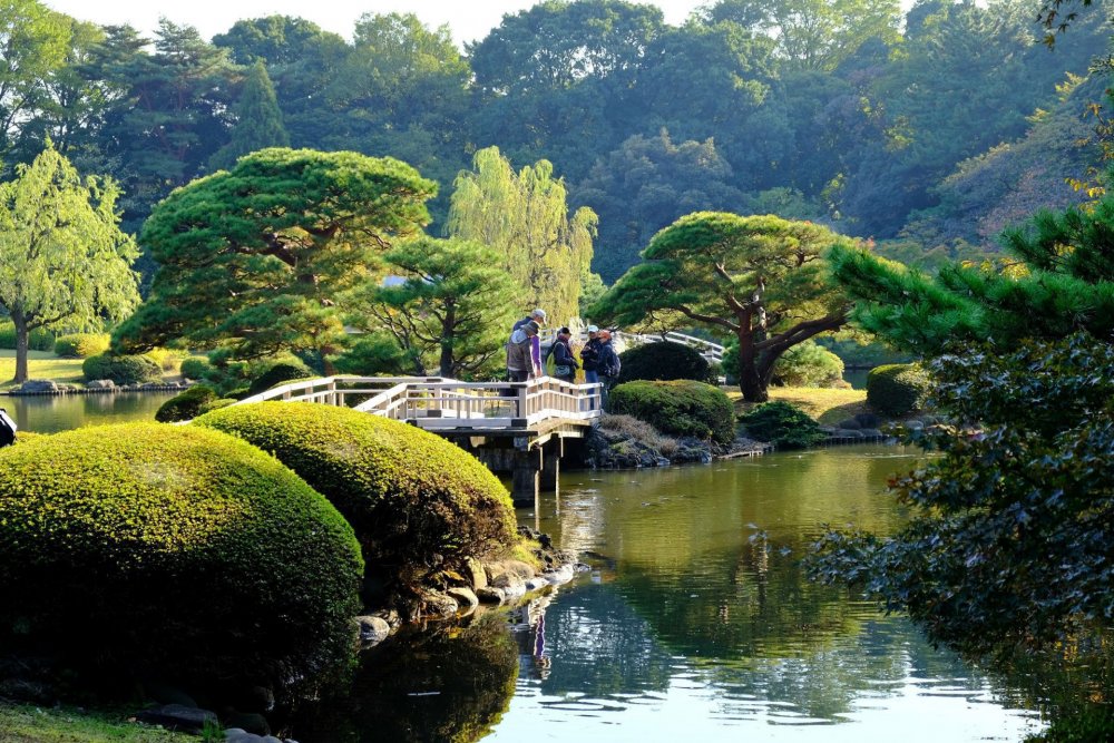 Синдзюку-гёэн – Императорский парк.