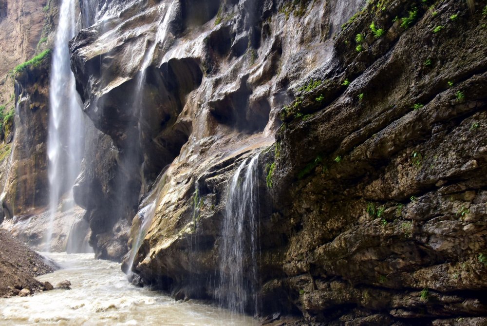 Чегемские водопады Чегемское ущелье