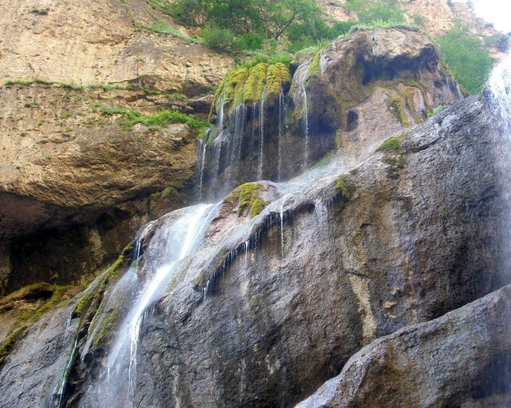 Верхняя Балкария Чегемские водопады