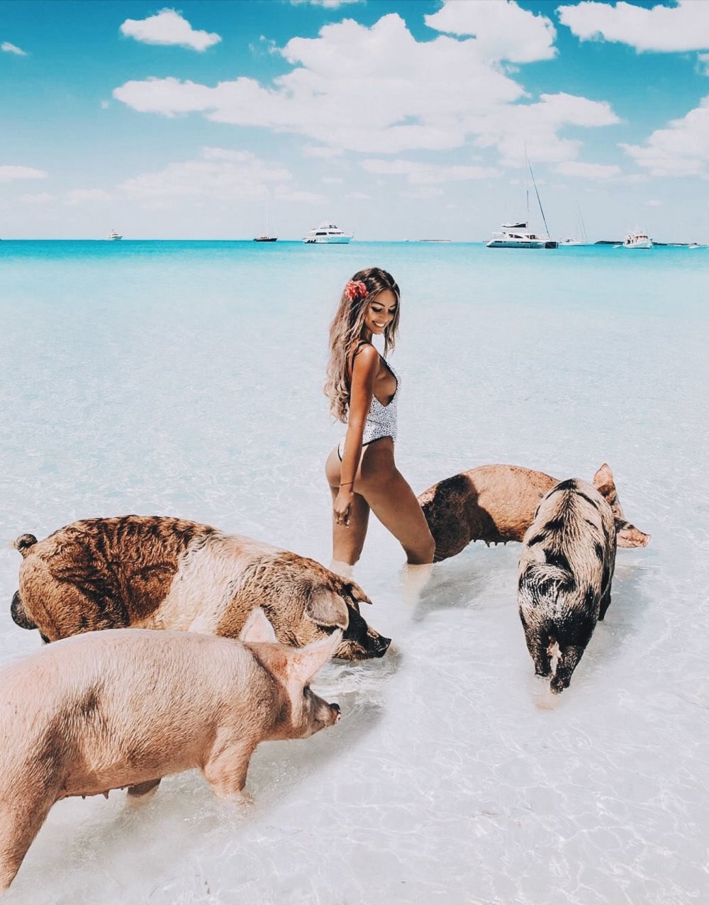 Багамские острова девушки